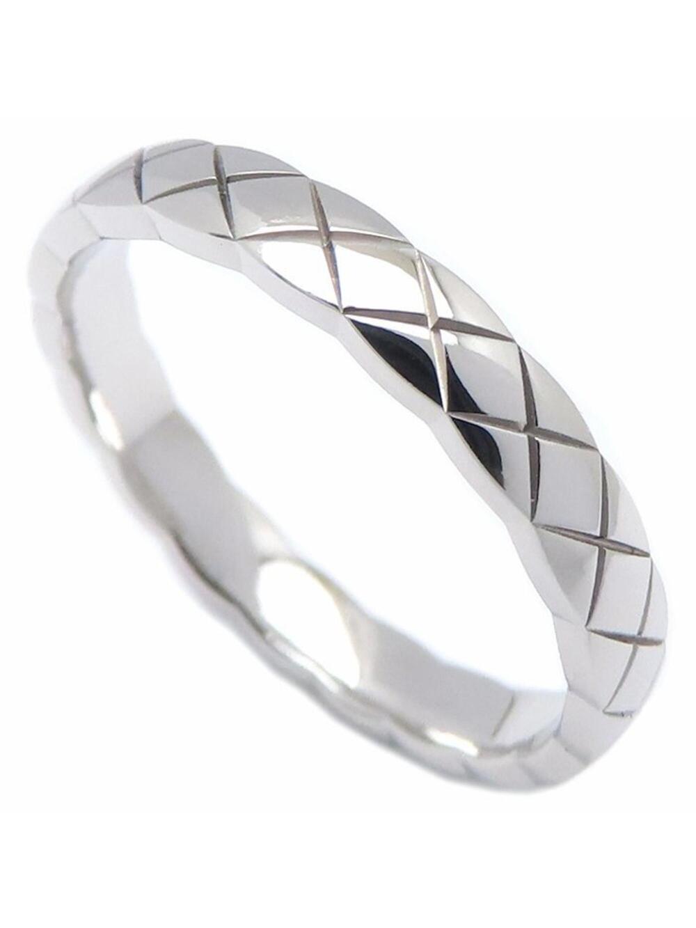 Chanel Coco Crush Ring 18K White Gold #377910C19B